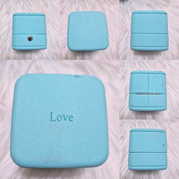10 x Tiffany & Co. Blue Velvet Empty Ring Box Set SINGLE SLOT Read Description - Picture 9 of 13